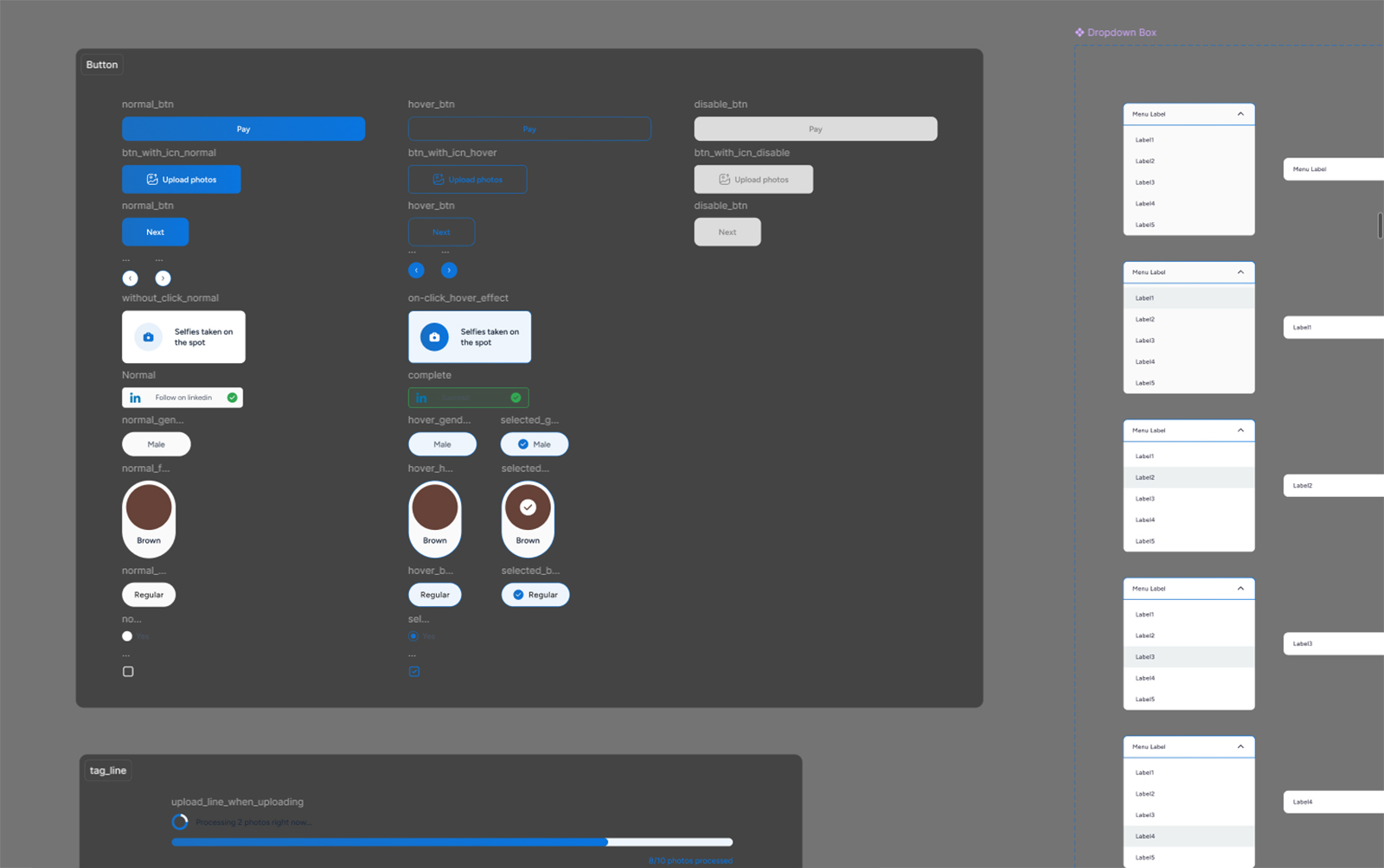 Aurawave component library