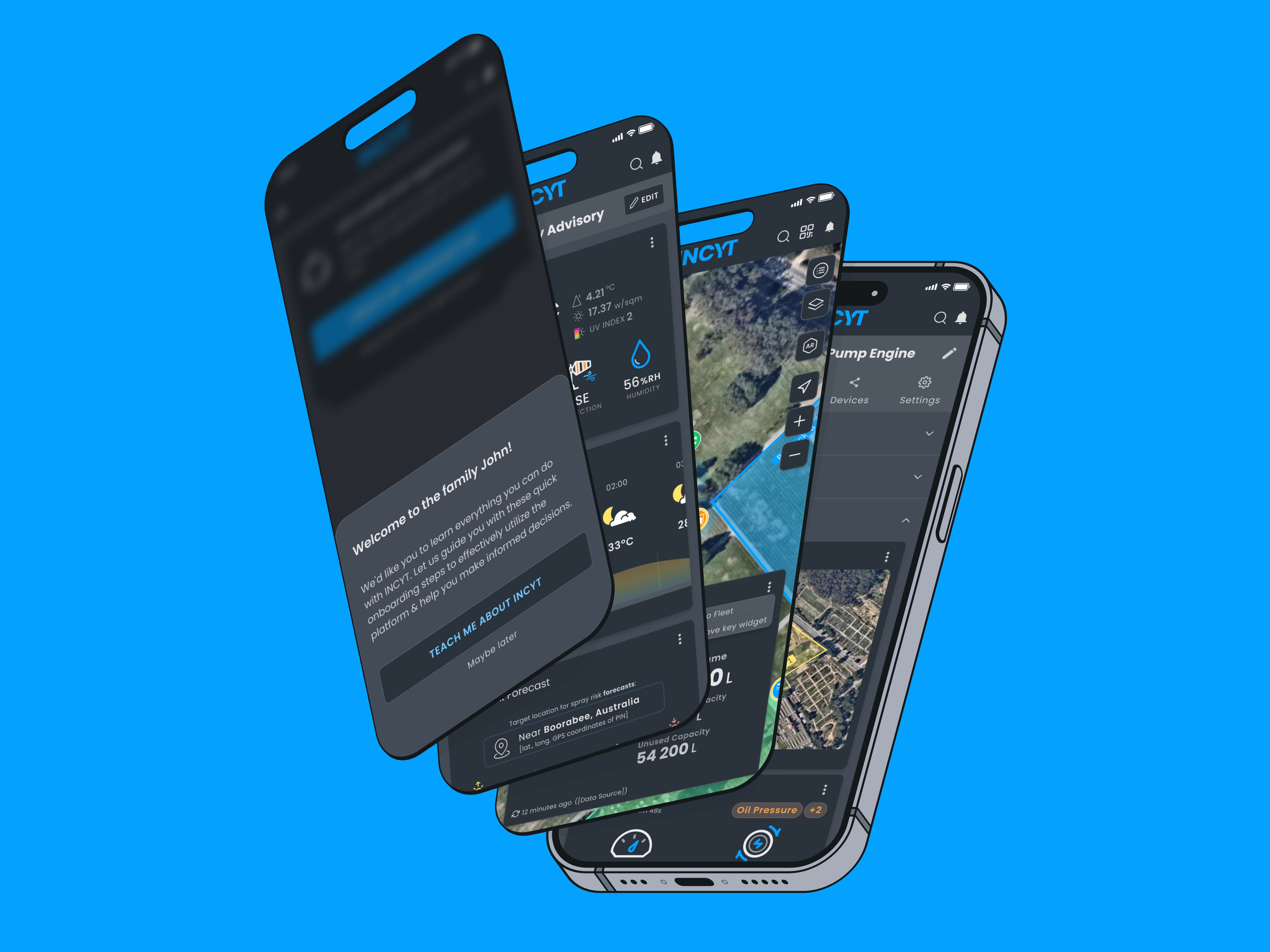 INCYT mobile app