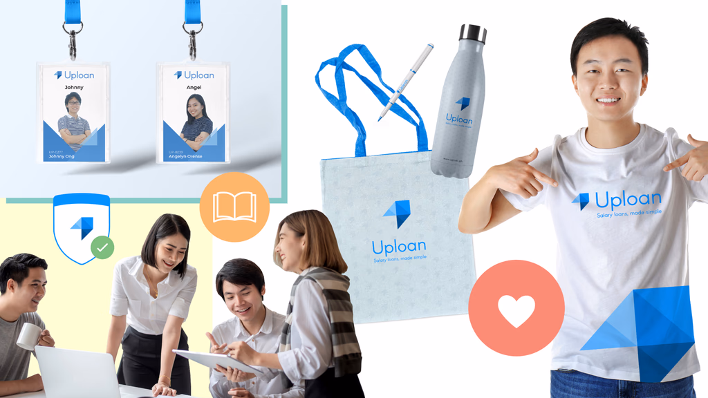 Uploan brand collateral